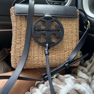 Tory Burch miller straw bag